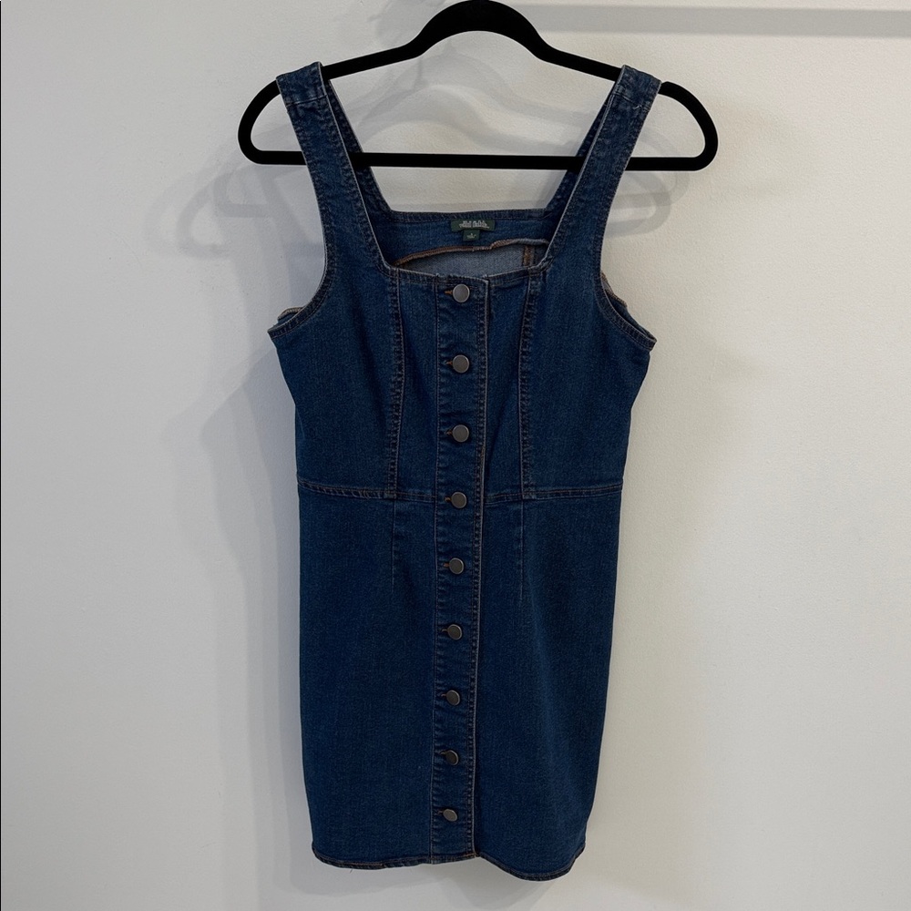 Wild Fable small women’s Denim Button-Down Dress